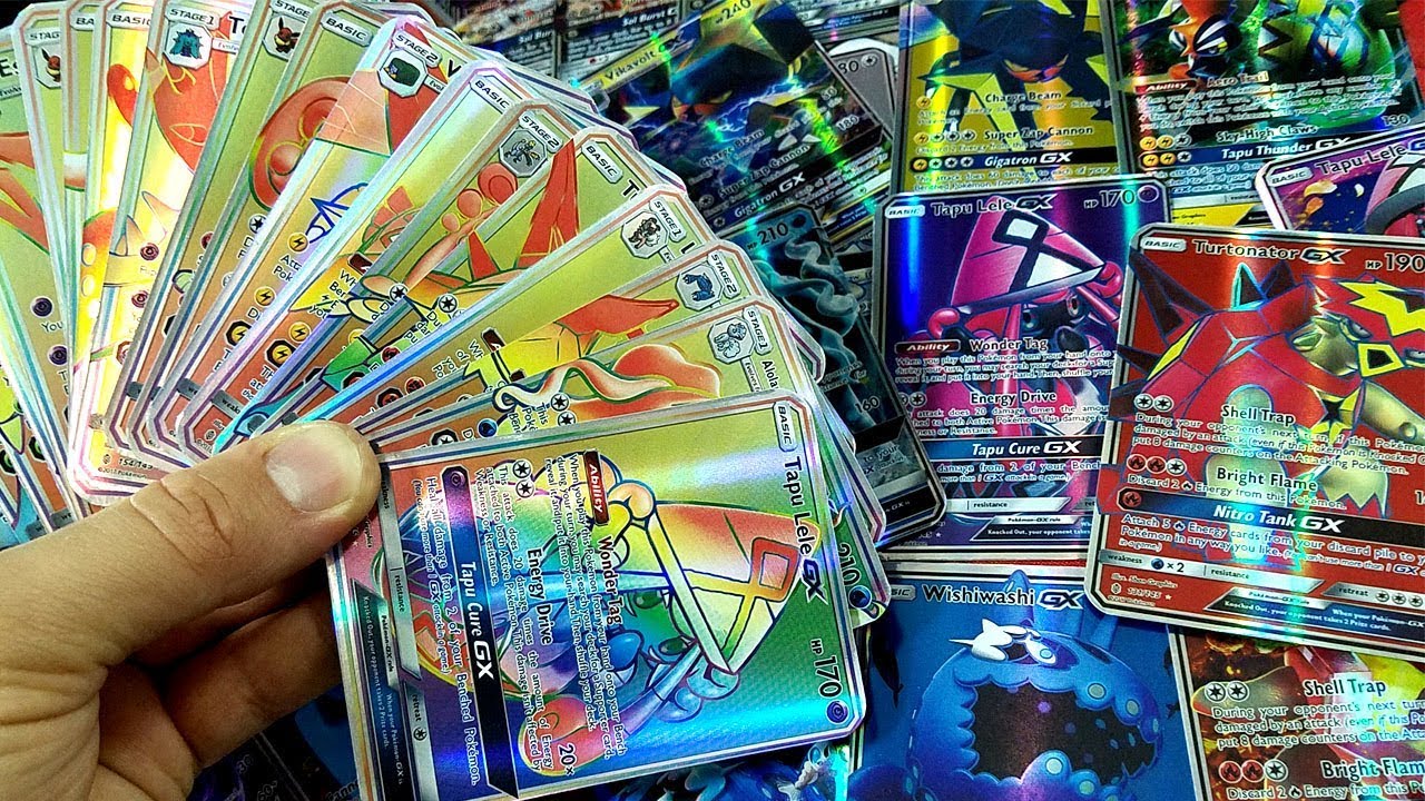 22 HYPER RARE GX PULLS! 70 ULTRA RARE GX FAKE POKEMON CARD PACK OPENING! POKEMON UNWRAPPED
