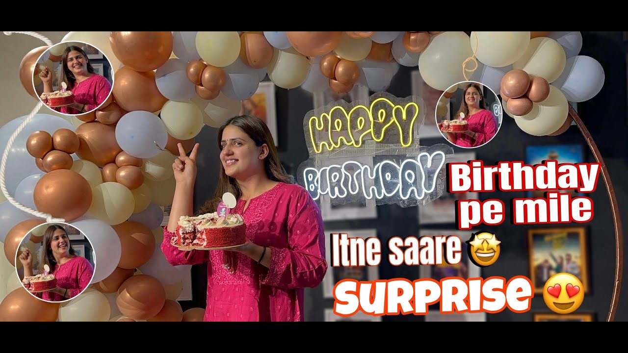 BIRTHDAY PE MILE ITNE 🤩SAARE SURPRISE 🥰 | BIRTHDAY VLOG | PRANJAL DAHIYA | KALESHI CHORI💕
