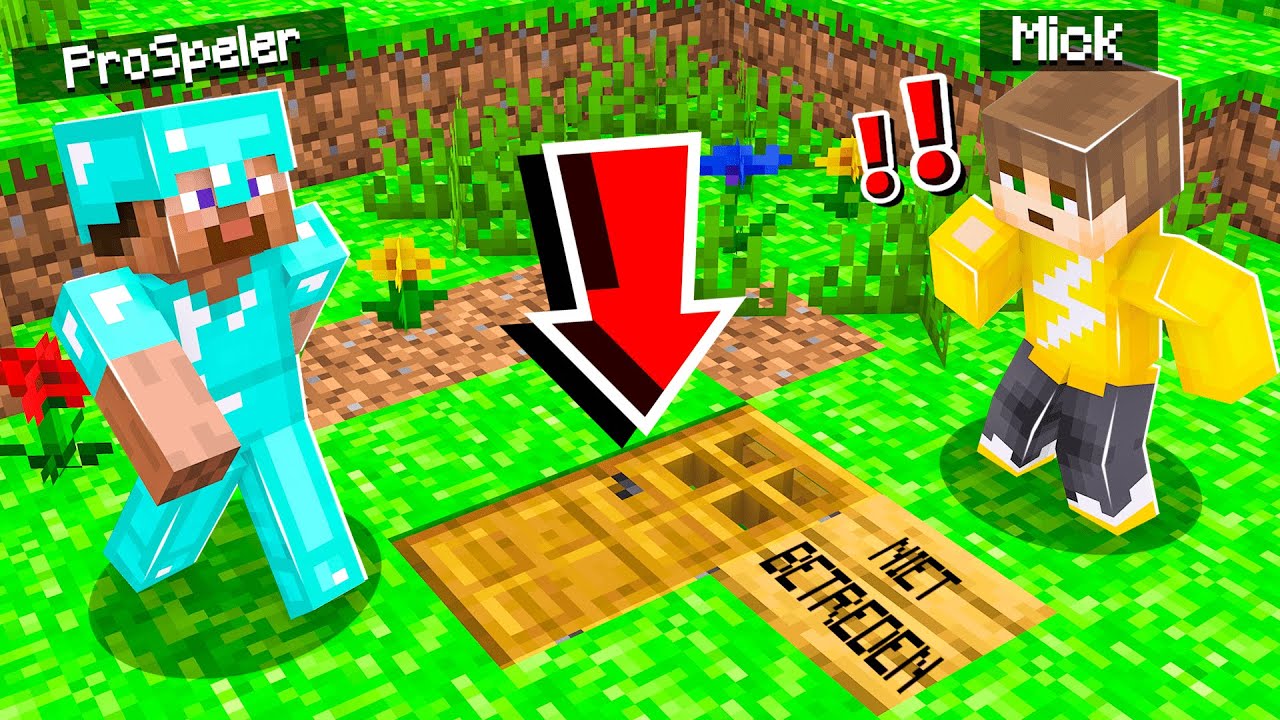 Ik Vond Een PRO Zijn GEHEIME SERVER In Minecraft!