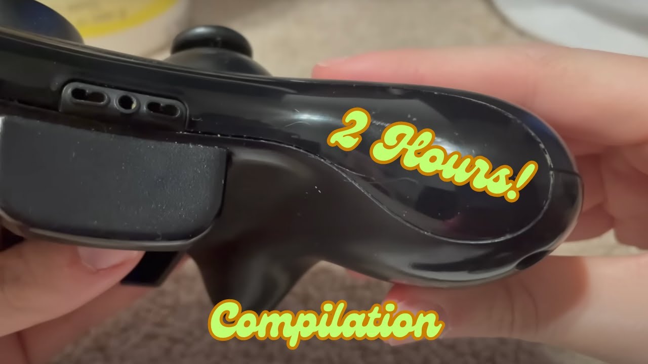 Controller Cleaning ASMR | 2 HOUR COMPILATION | ALL My Controller Videos