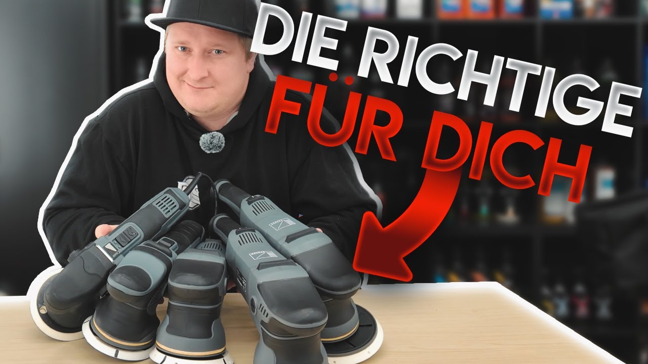 Welche Poliermaschine ist die beste Maschine f&uuml;r DICH! Einzeln oder 2er Team? Der Leitfaden online!