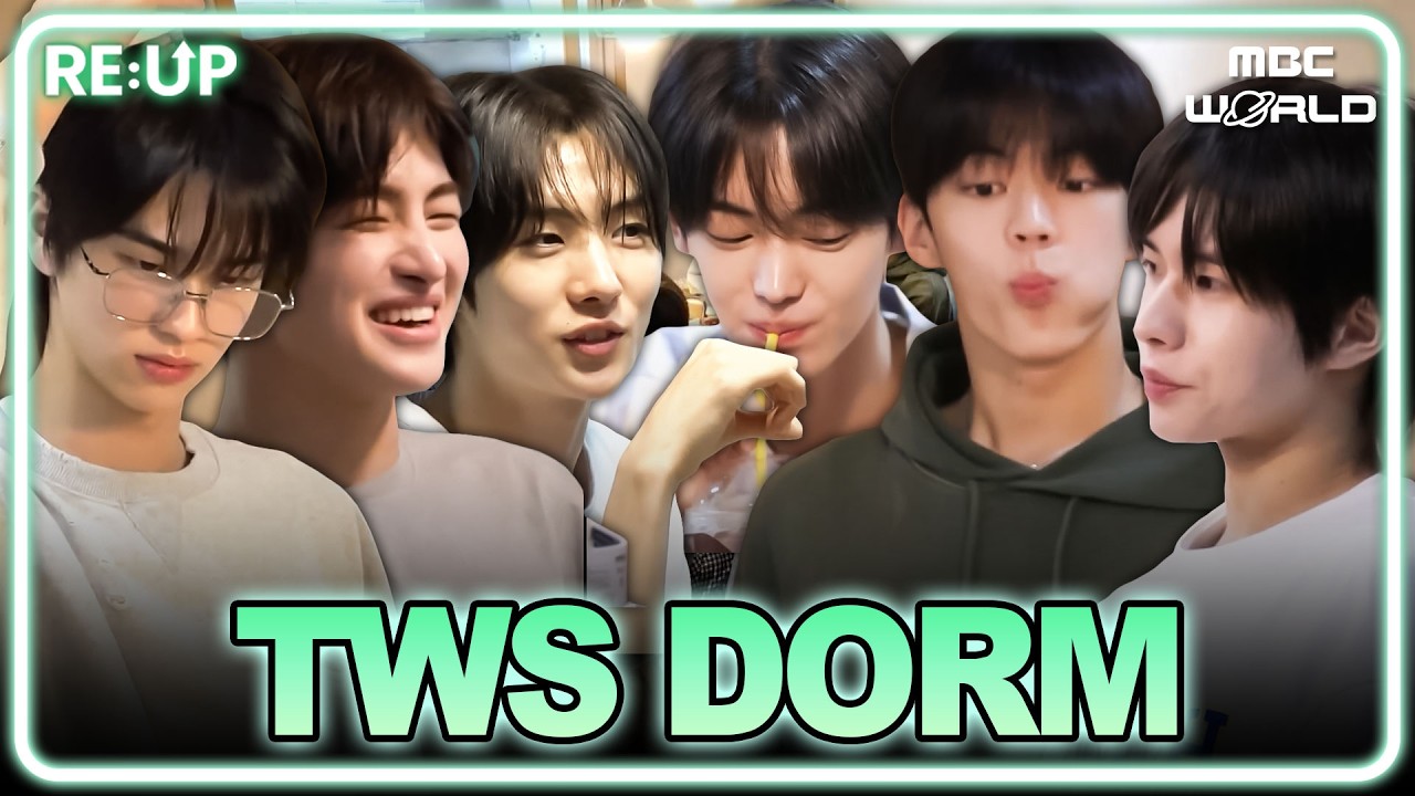 [Sub] TWS Dorm Tour: Morning Vibes & Real Chemistry✨#TWS #Dorm