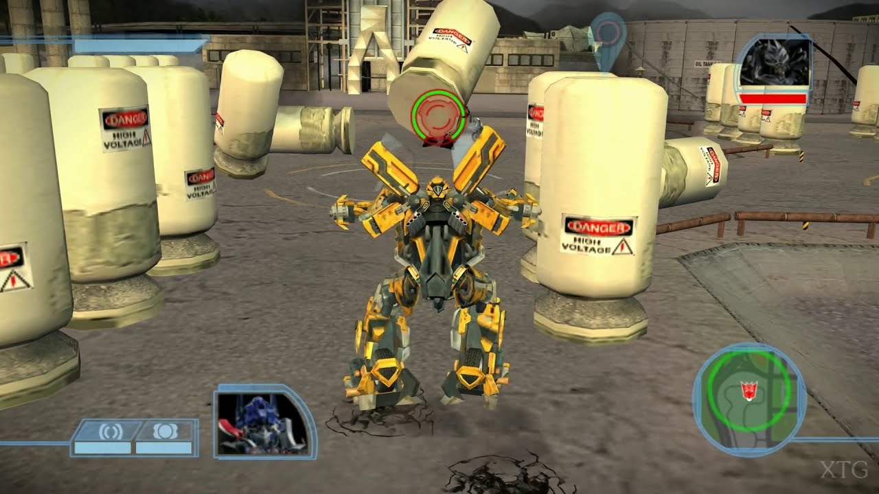Transformers: The Game PS2 Gameplay HD (PCSX2)