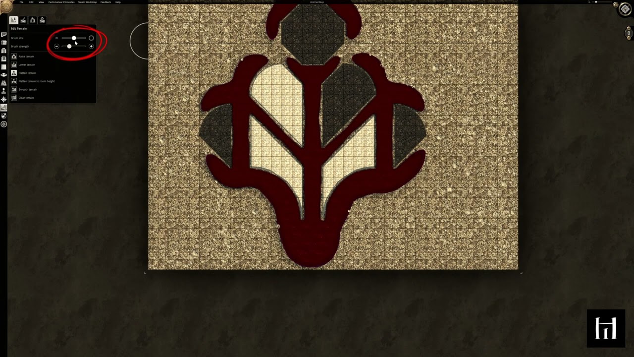 Dungeon Alchemist: HOW TO - shape terrain, pt. 2