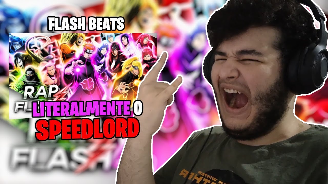 REACT | SPEEDLORD | AKATSUKI (Naruto) | Flash Beats [React do Silva]