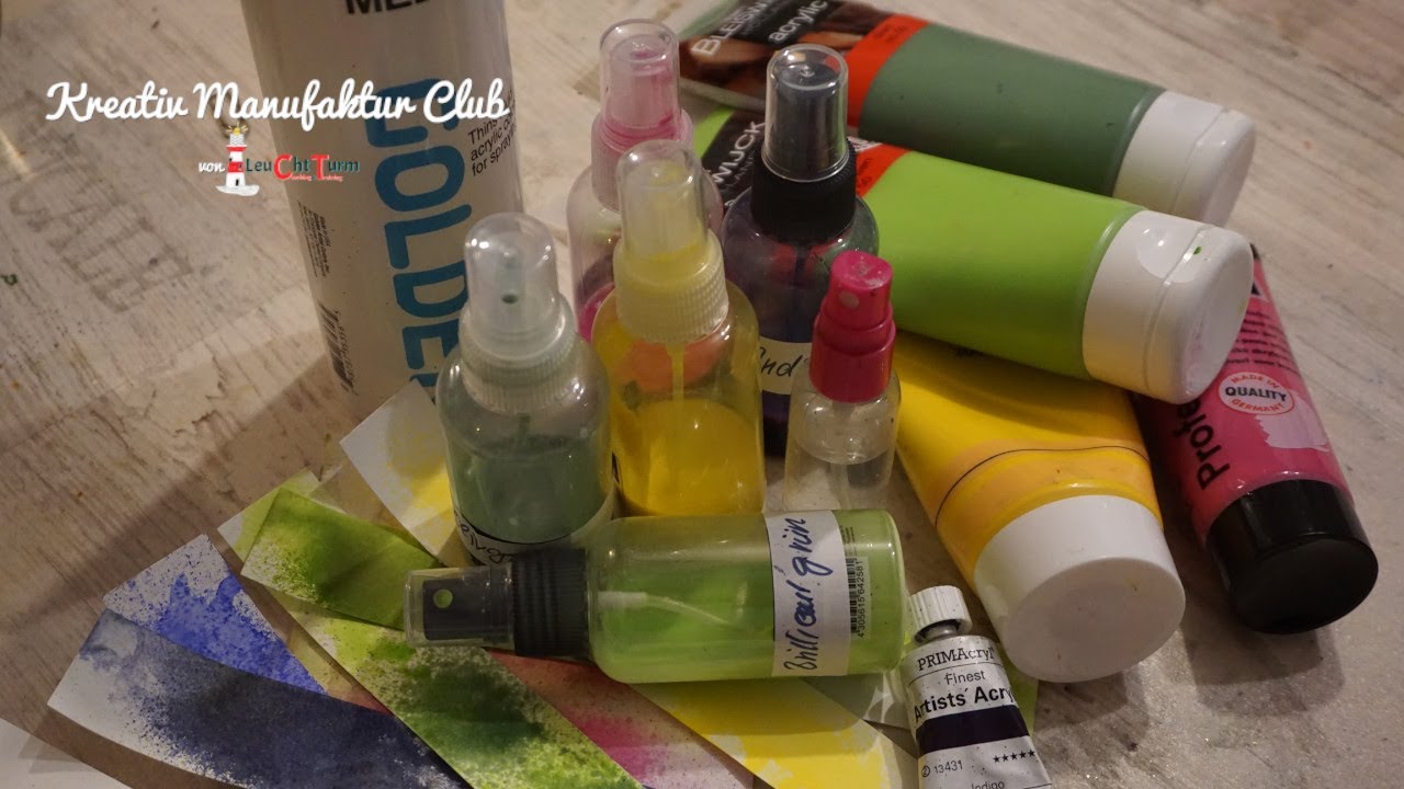 DIY - Acrylspray Herstellung