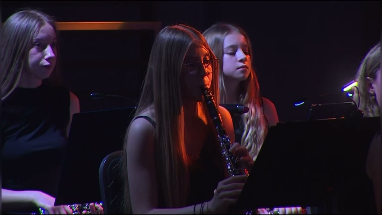 Johann Strauss jr. - AN DER DER SCHONEN BLAUEN DONAU transcr. Wil van der Beek/Orkiestra Poniec