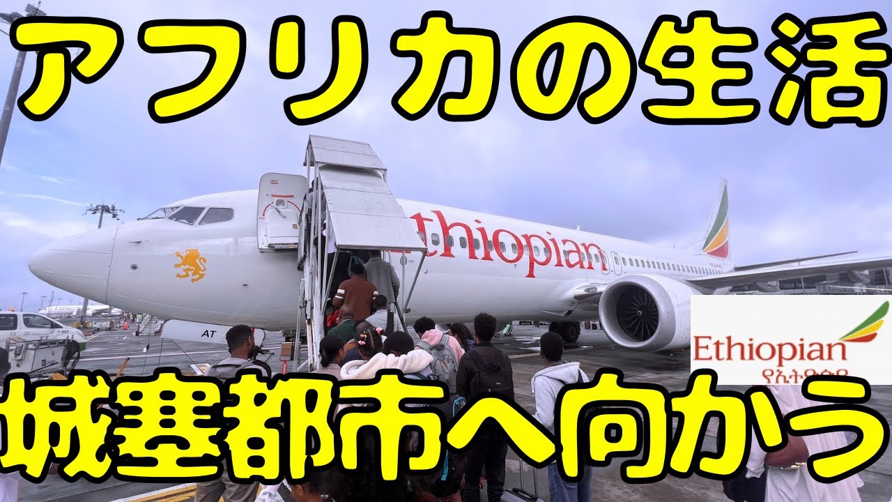 覚醒作用の葉っぱを食べハイエナと接触⁉︎エチオピア航空で世界遺産都市のハラール🇪🇹に向かって滞在すると...