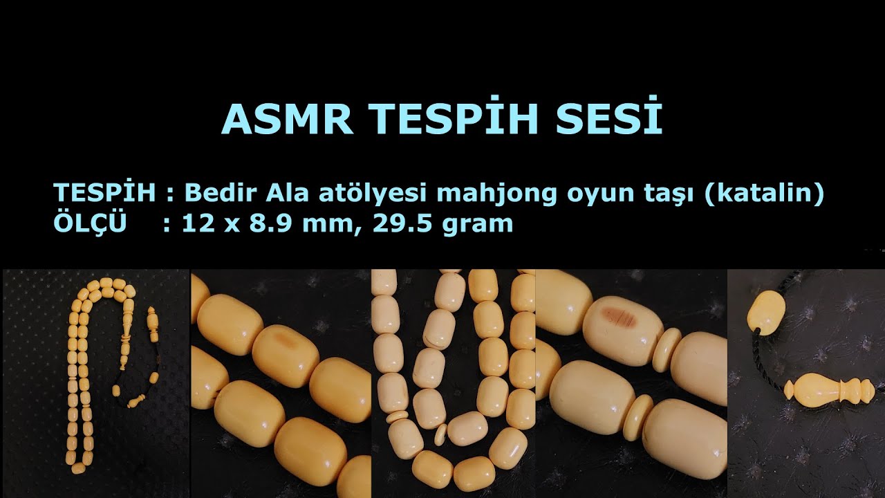 ASMR - Tespih sesi