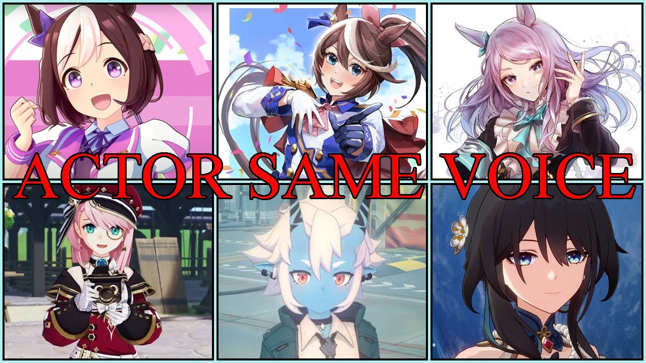 Uma Musume Stories All Voice Actor Character (dub japan) Seiyuu Anime