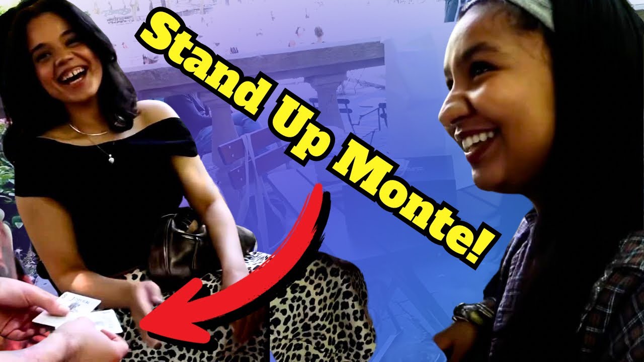 Street Magician Does STAND UP MONTE In NYC!  | JS Magic