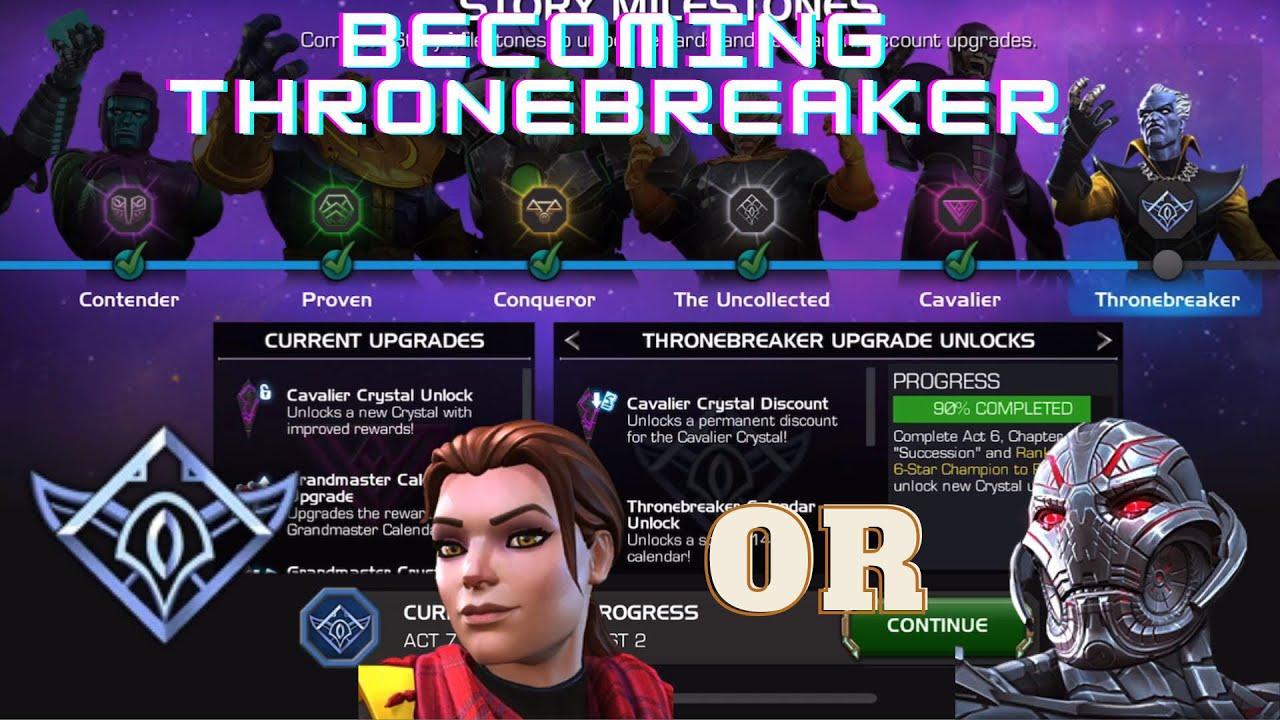 BECOMING THRONEBREAKER!!! | MCOC