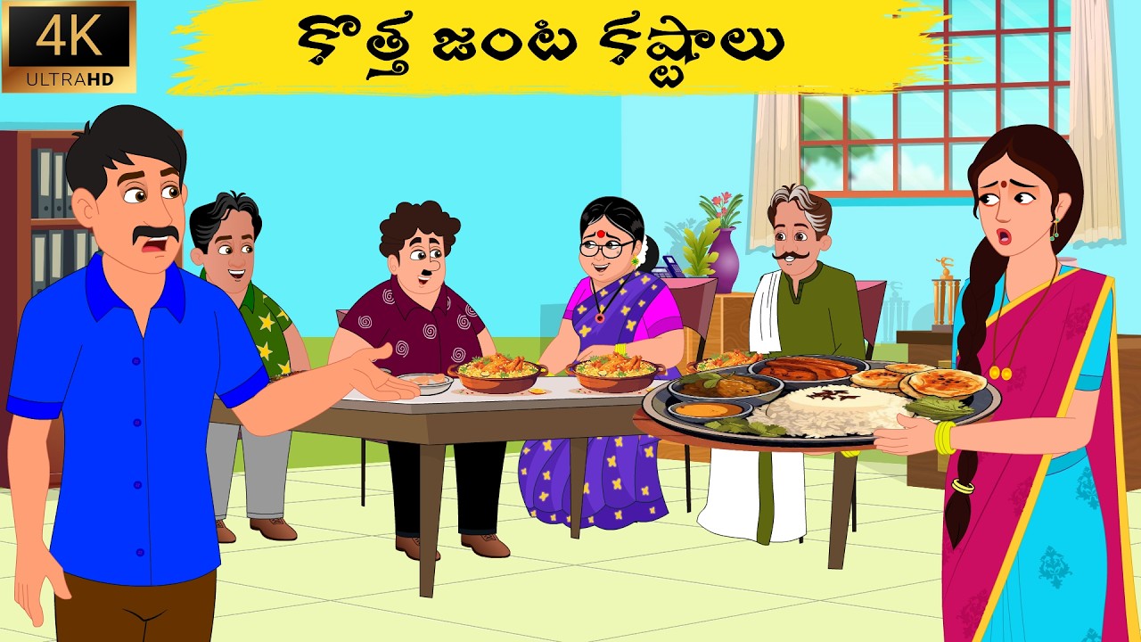 అద్దె ఇల్లుకొత్త జంట కష్టాలు Funny Telugu Story | Stories in Telugu | Telugu Katha | atha vs kodalu