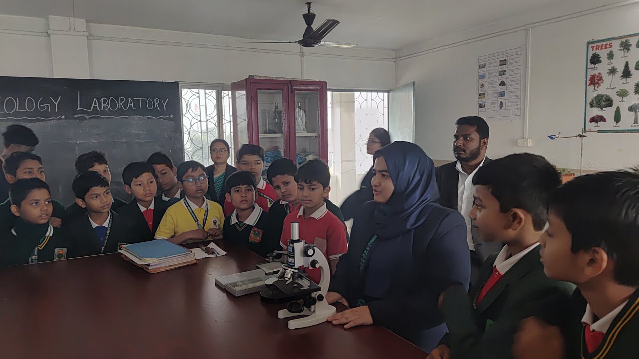 Biology lab Choprajhar Green Valley Academy 
