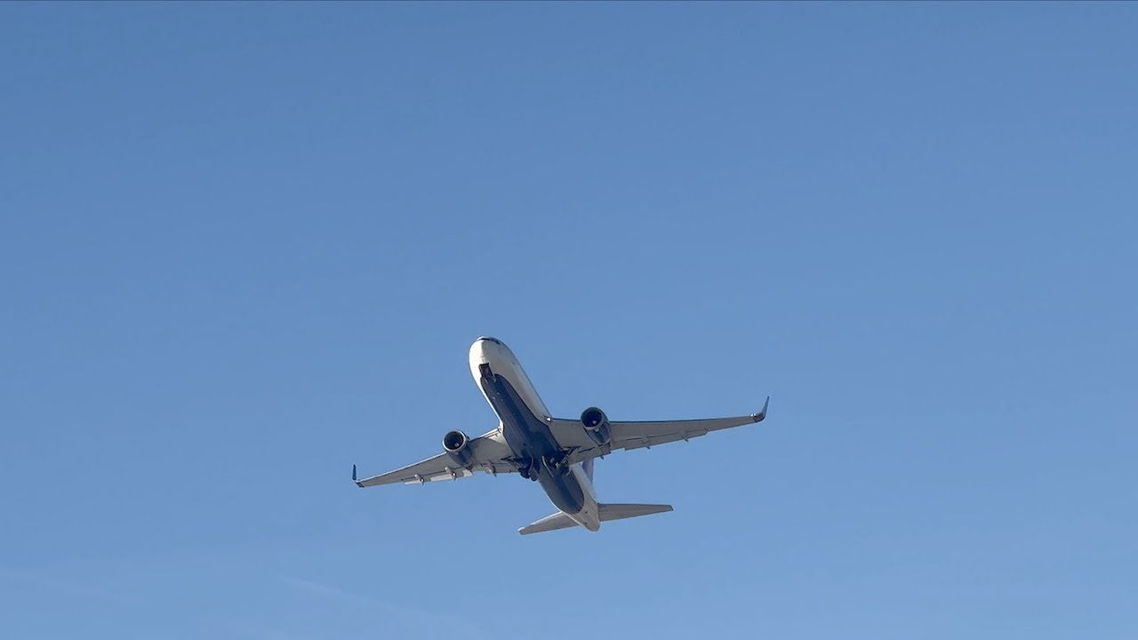 Salt Lake City Planespotting - 50+ Takeoffs on a Cold Winter Afternoon