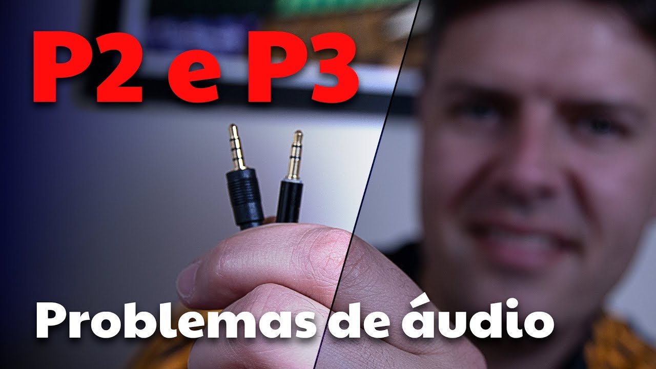 Meu fone ou microfone não estão funcionando - Conexão da Áudio P2 e P3 - Vlogtober #25 Brasil