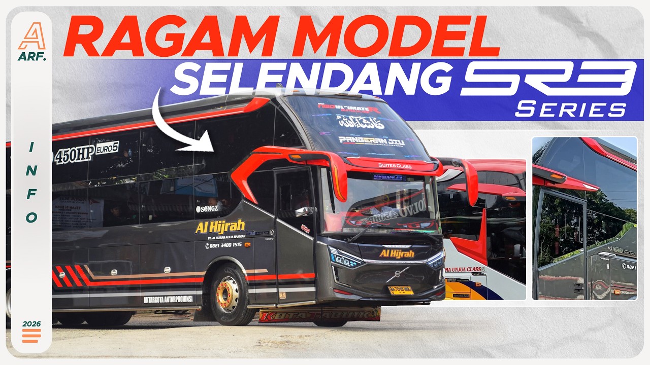 Ragam Desain Selendang SR3 - Mana Favorit Kalian?