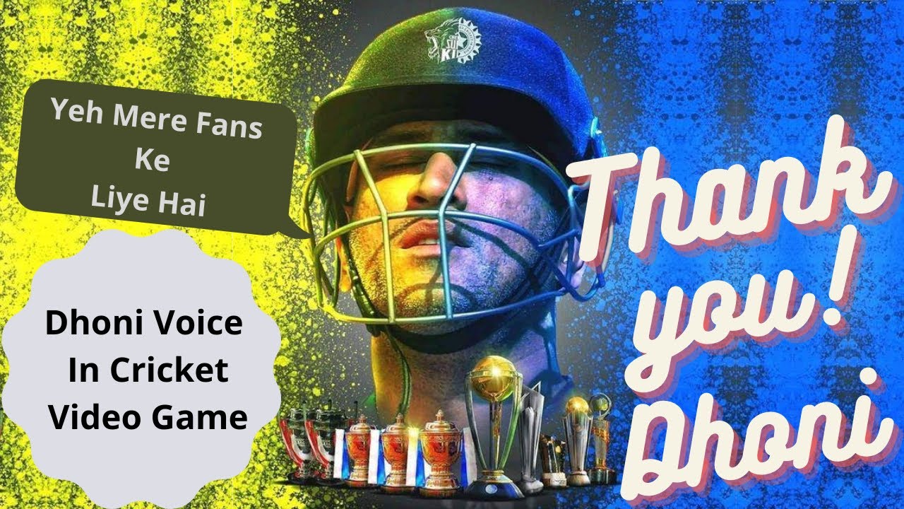 Thank you MS Dhoni |  Tribute to our legend | Dhoni Forever