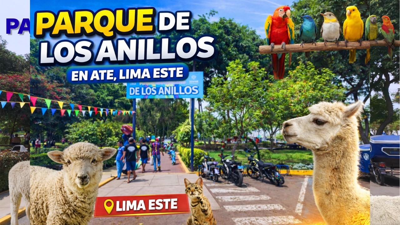 🌳 Parque de los Anillos - Ate | Recorrido completo 2026