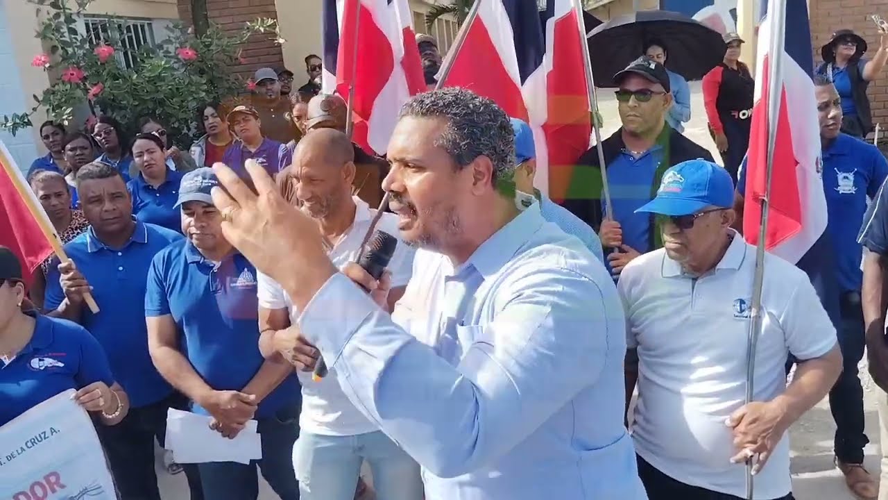 La ADP marcha en Arenoso, provincia Duarte