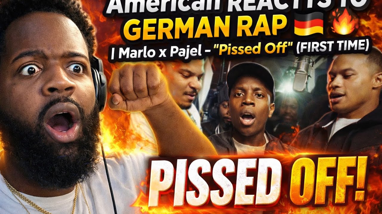 Американец реагирует на немецкий рэп 🇩🇪🔥 | Marlo x Pajel &ndash; &ldquo;Pissed Off&rdquo; (ВПЕРВЫЕ)