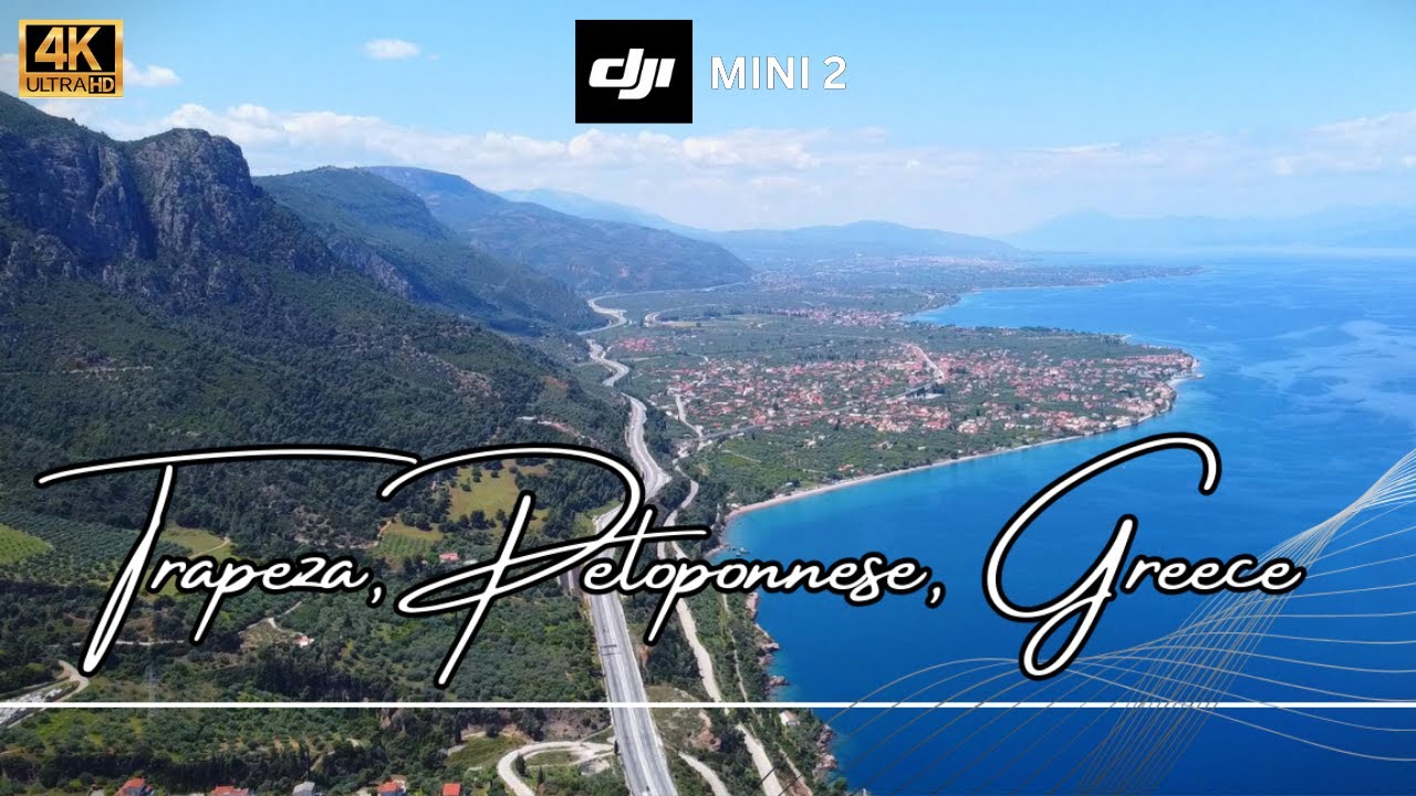 [4K] Τραπεζα Διακοπτου με Drone 🇬🇷 | Dji Mini 2 | Trapeza, Peloponnese #dji #djimini2 #views #sea