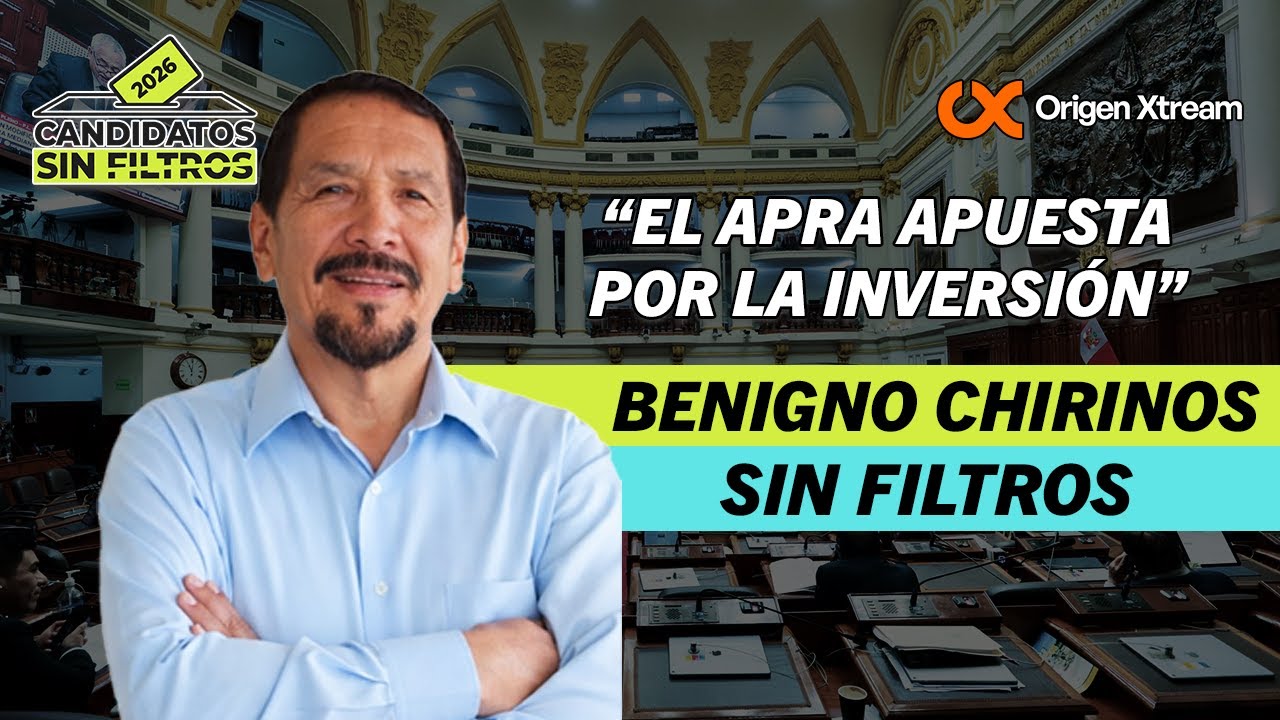 🤐🗳️Candidatos Sin Filtros | ENTREVISTA A BENIGNO CHIRINOS