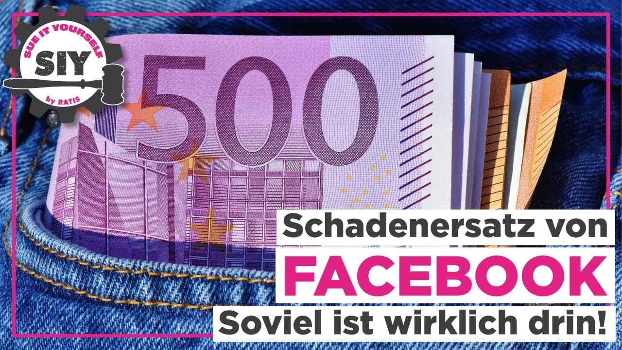 Schadenersatz von FACEBOOK | Soviel kannst du wirklich rausholen! | Nur 1 Minute Aufwand mit SIY!