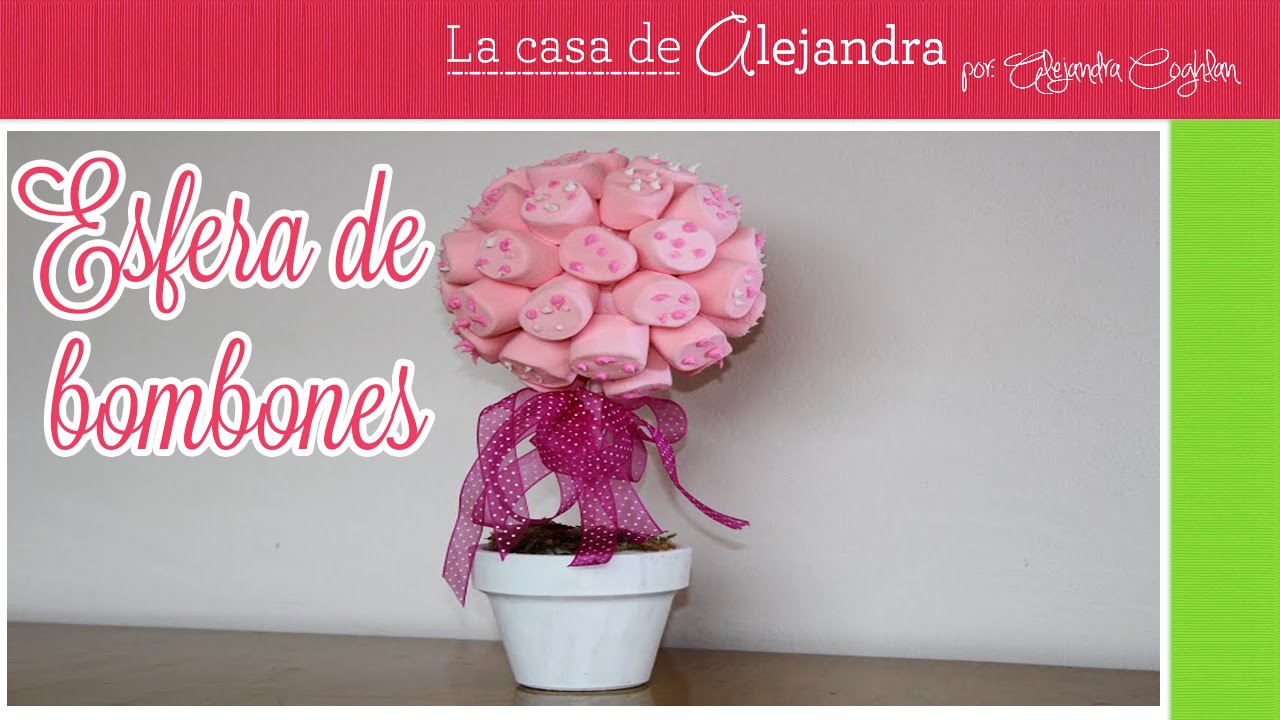 Esfera de Bombones - DIY / Alejandra Coghlan