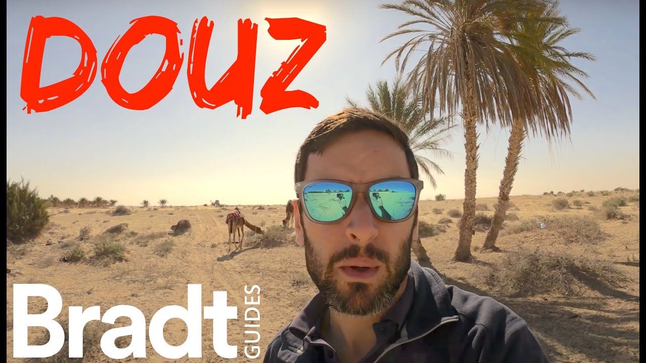 Drone Footage of Douz, the 