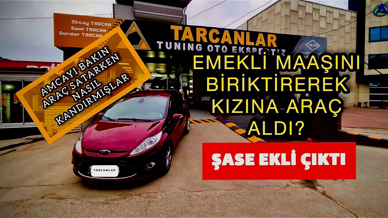 KIZINA HEDİYE ARAÇ ALDI. ŞASE EKLİ HAVA YASTIKLARI PATLAK ÇIKTI?ARACI SATANLARIN BAKIN YAPTIĞINA