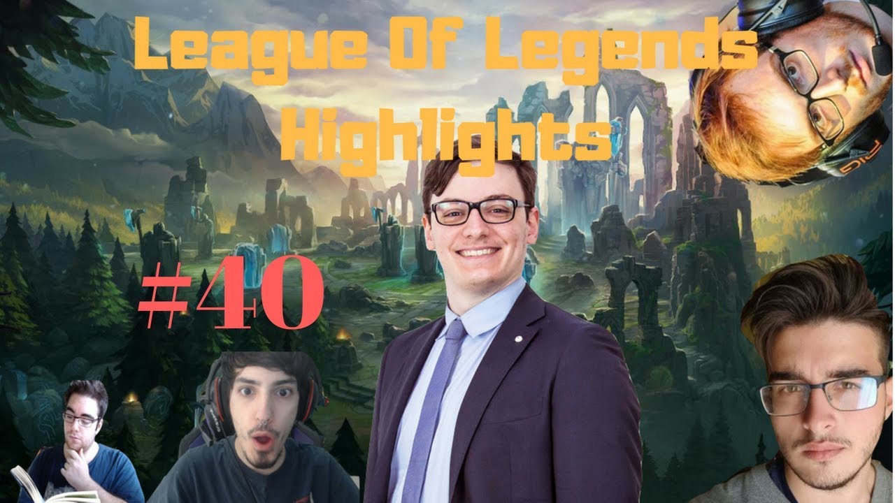 Daily Lol Highlights ITA #40|Paolocannonce tilta contro i livelli 20!|Funny Montage