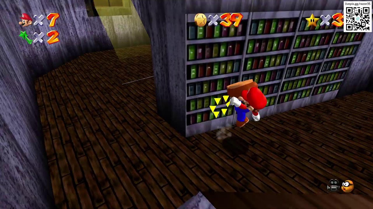 Mario 64 Remaster - Bora ganhar mais estrelas