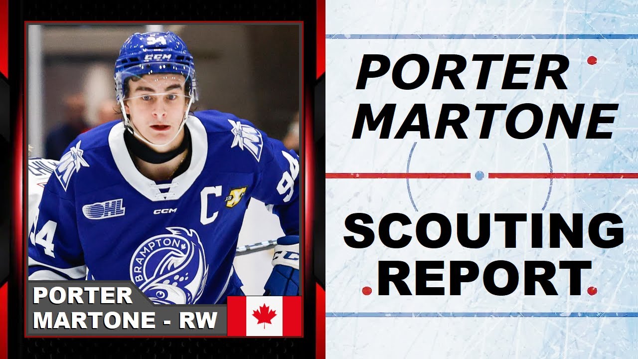 PORTER MARTONE SCOUTING REPORT - 2025 NHL Draft
