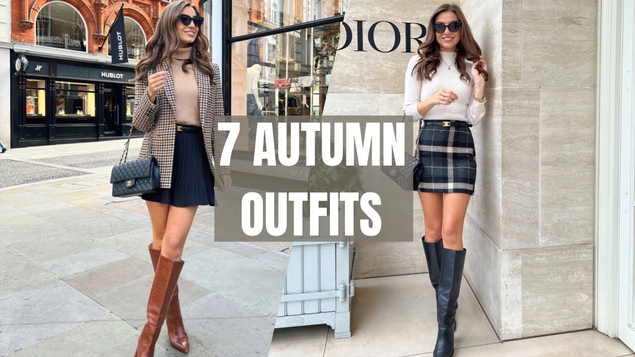 SEVEN AUTUMN OUTFITS - TRY ON HAUL