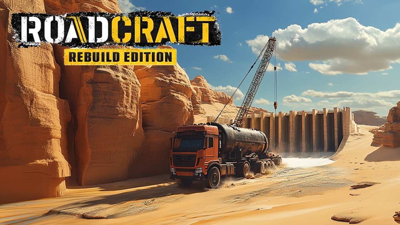 RoadCraft - Строим дамбу против наводнения ( первый взгляд )