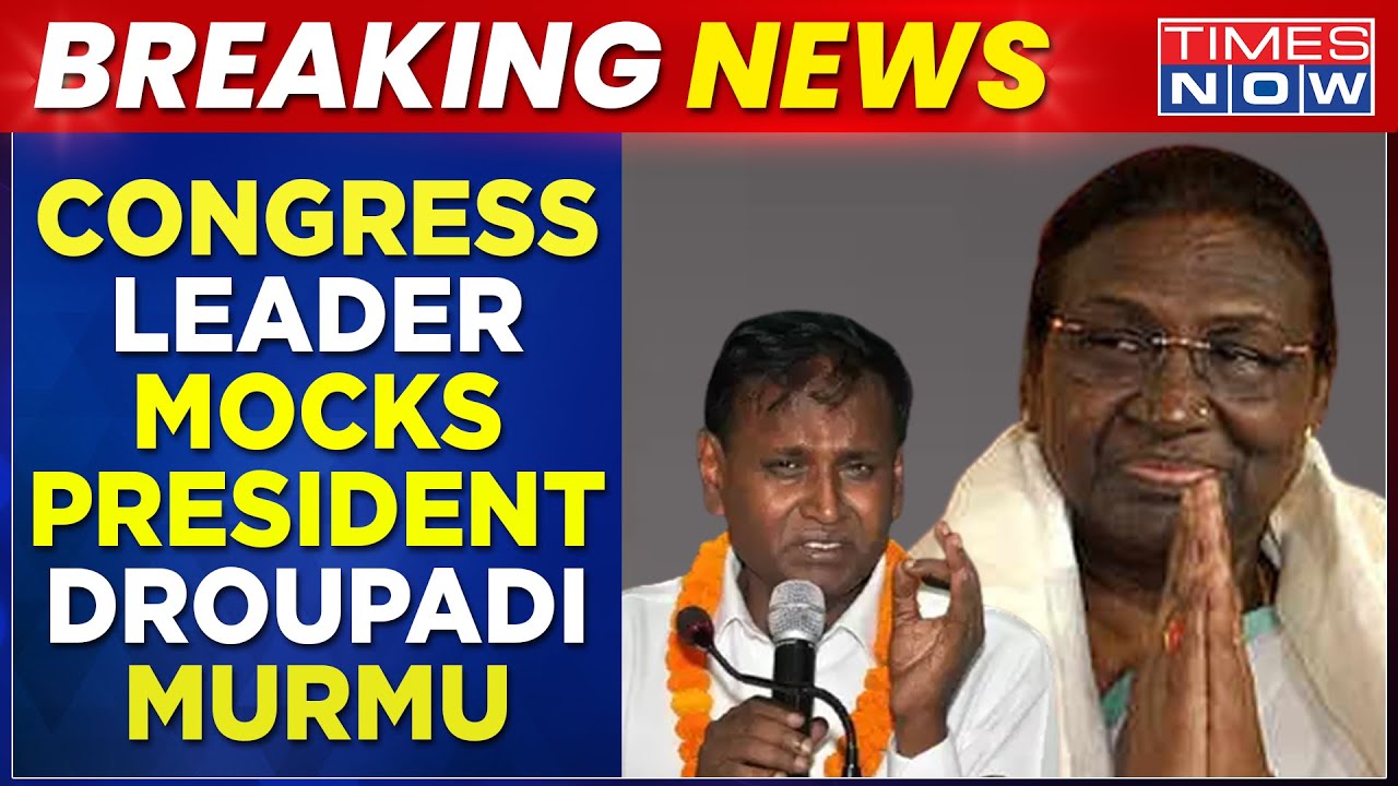 'Chamcha' Jibe By Congress Leader Udit Raj On President Droupadi Murmu, NCW Summons Minister