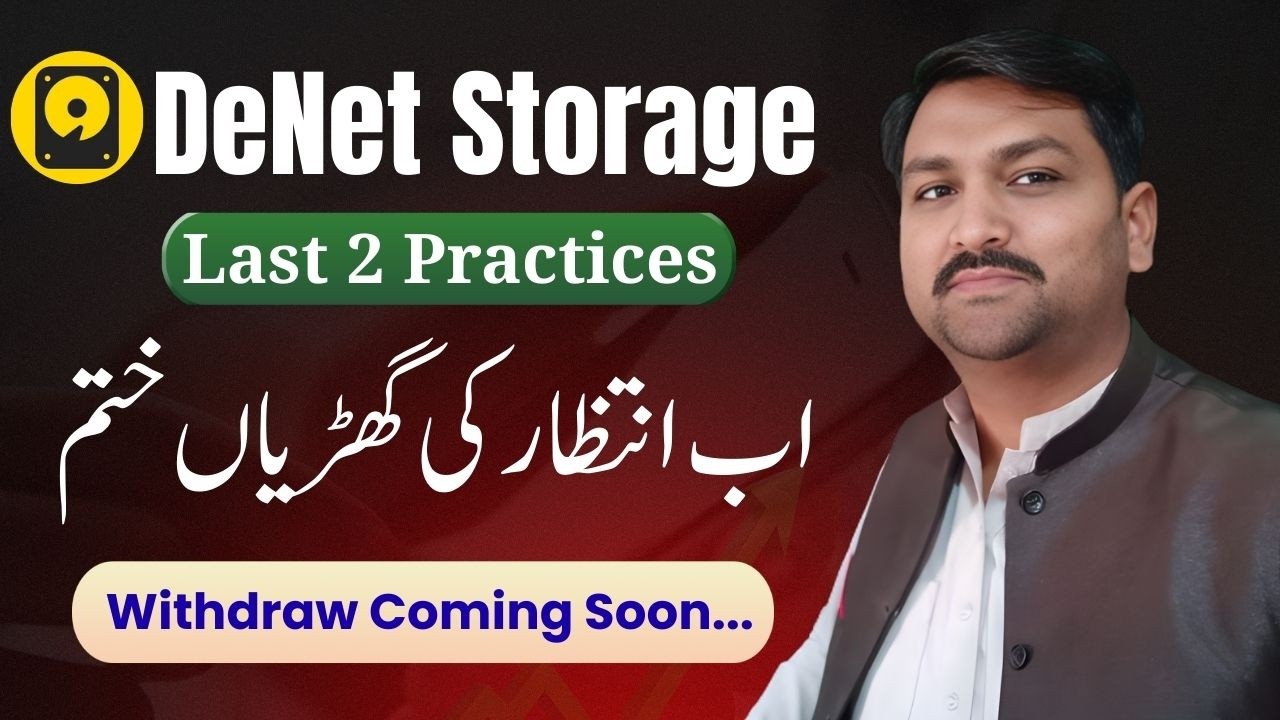 DeNet Storage New Update Today | Last 2 Practices | Abid STV