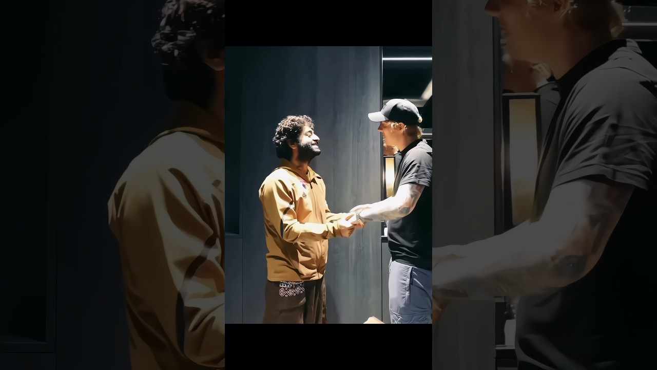 Arijit Singh x Ed Sheeran &ndash; This Is Biggest Collaboration😍 | Unforgettable Moment #arijitsingh#short