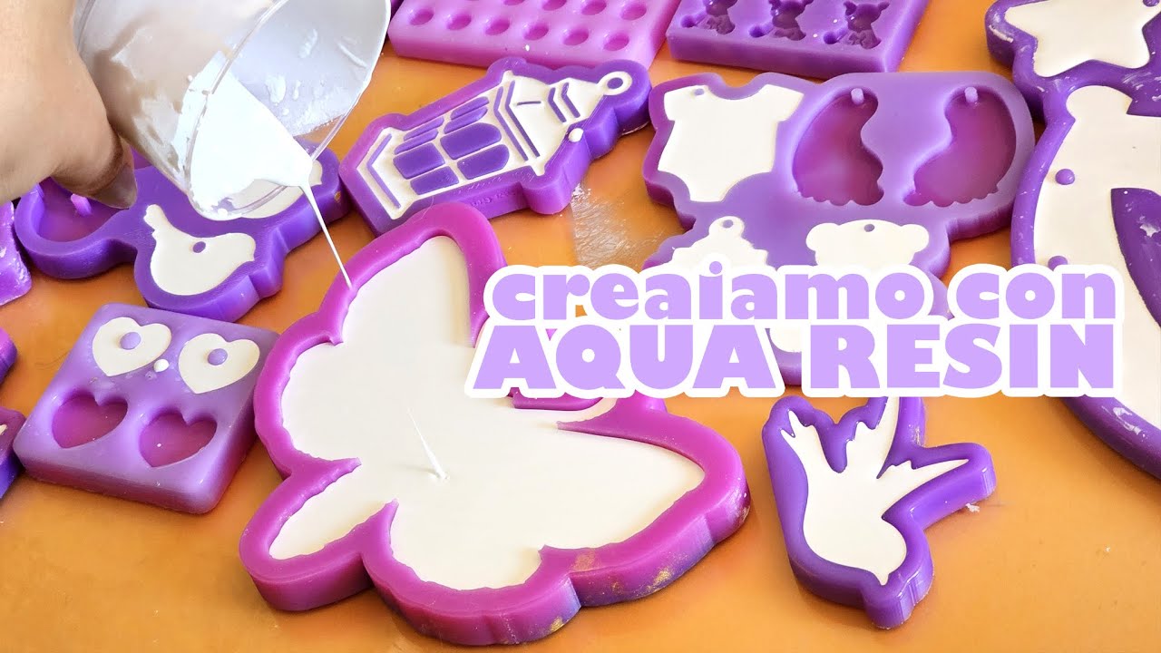 SPECIALE ✨ Creiamo e scopriamo con Aqua Resin e gli stampi Gea Creations