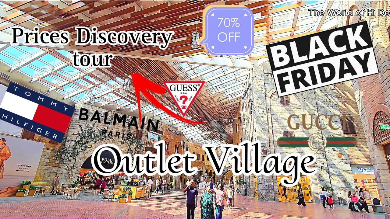 Outlet Village Dubai: Exploring White Friday Prices & Discounts – Every Brand on Sale 2024