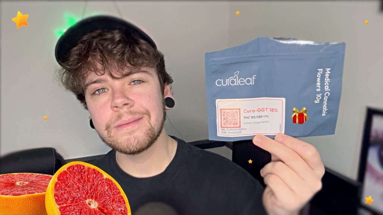 Curaleaf Grapefruit Gift Review (UK MEDICAL C*NNABIS)