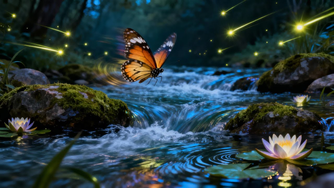Soft Piano Peace with Calm Water Ambience for Spiritual Restoration #spiritualhealing