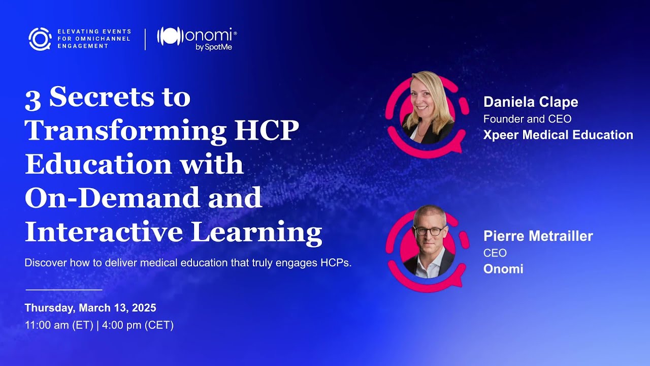 3 Secrets to Transforming HCP Education with On-Demand and Interactive Learning