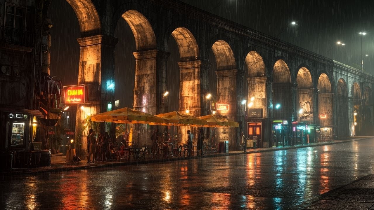 Rainy Night in Rio - 1 Hour of Brazilian Chorinho (Choro Music) for Studying & Workingc