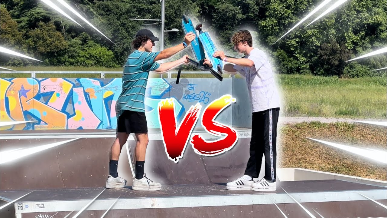 ON S'AFFRONTE AU SKATEPARK ! (FT @Simon Caperon )
