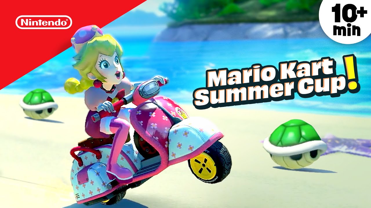 Let’s Play Mario Kart 8 Deluxe: Summer Challenge For Kids 😎🏁 | 