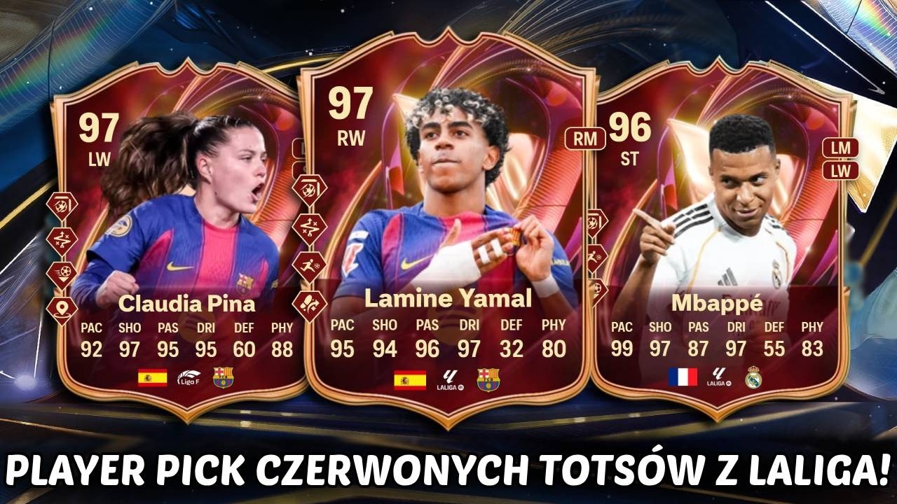 MOJE PLAYER PICKI CZERWONYCH KART TOTS Z LALIGA!