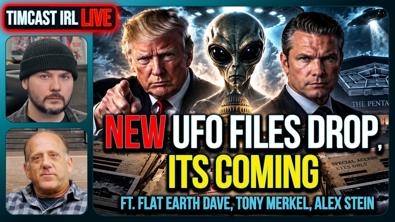 NEW UFO Files Drop, ITS COMING | Timcast IRL
