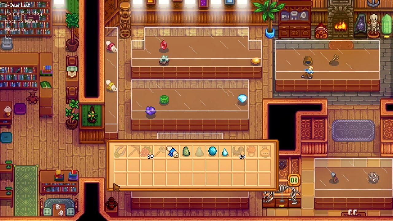 Stardew Valley Expanded - Year 1 - Spring, Day 18 - More Donations and Mining